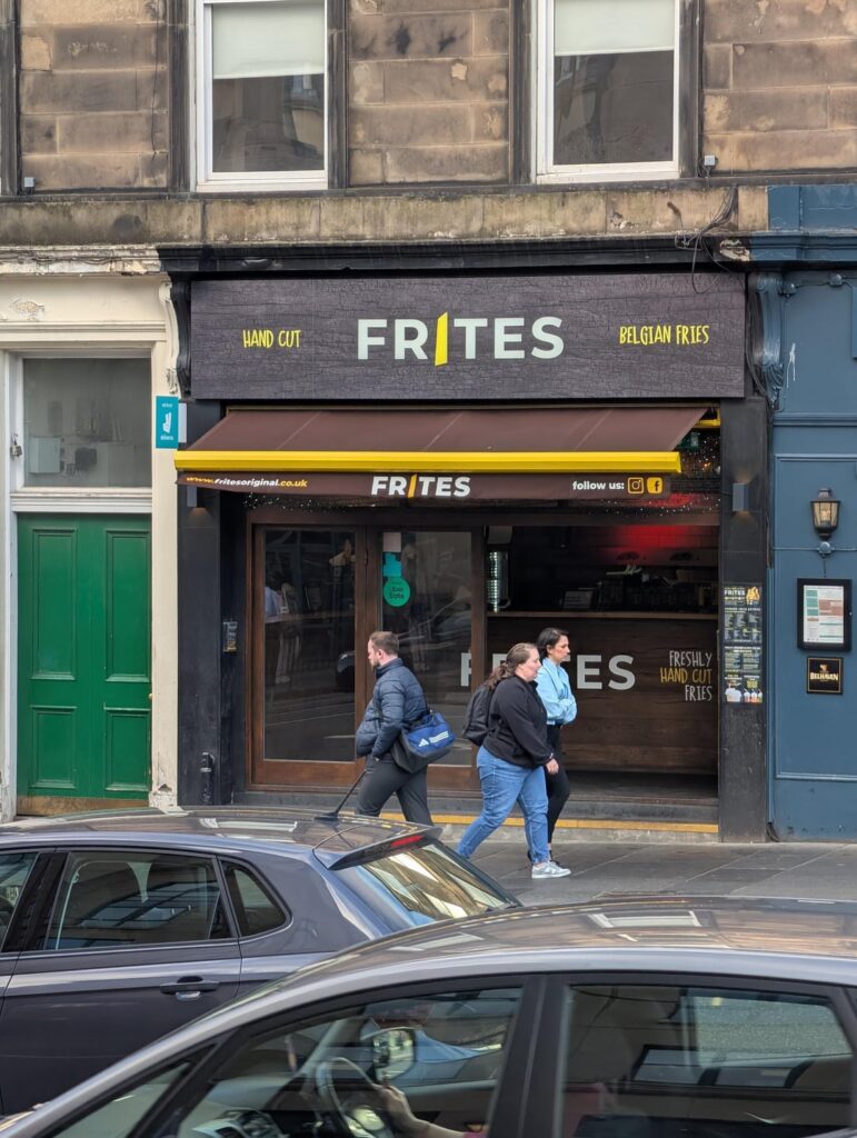 Frites in Edinburgh Frites in Edinburgh