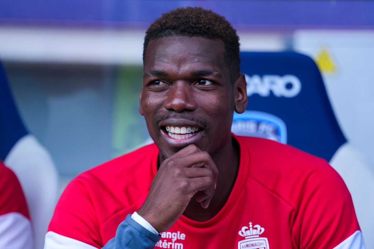 Paul Pogba is back playing and enjoying his football