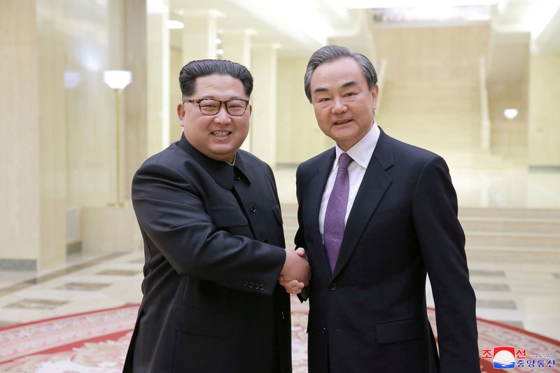North Korea's Kim meets China's foreign minister, calls for stronger ties, KCNA says