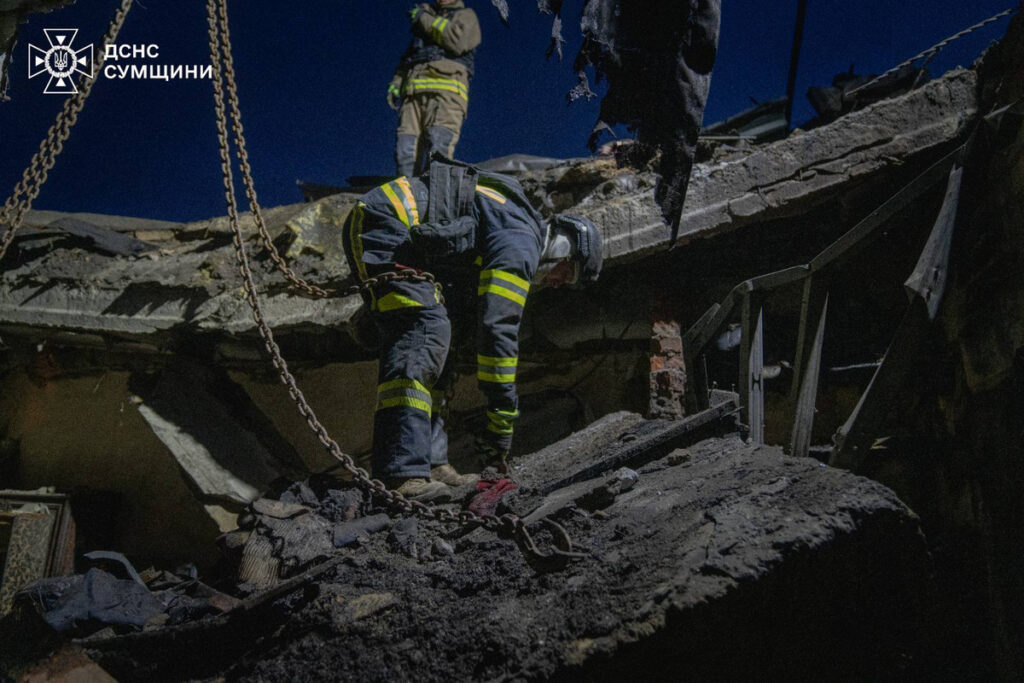 Two Dead, 19 Injured as Russian Drones Strike Residential Blocks in Odesa and Sumy