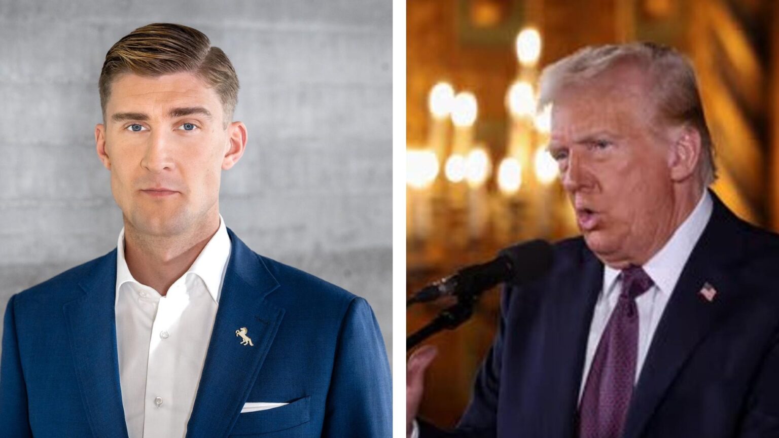 Snorri Másson says there is no excuse for the US president’s “uninvited speech”. Snorri Másson says there is no excuse for the US president's "uninvited speech".