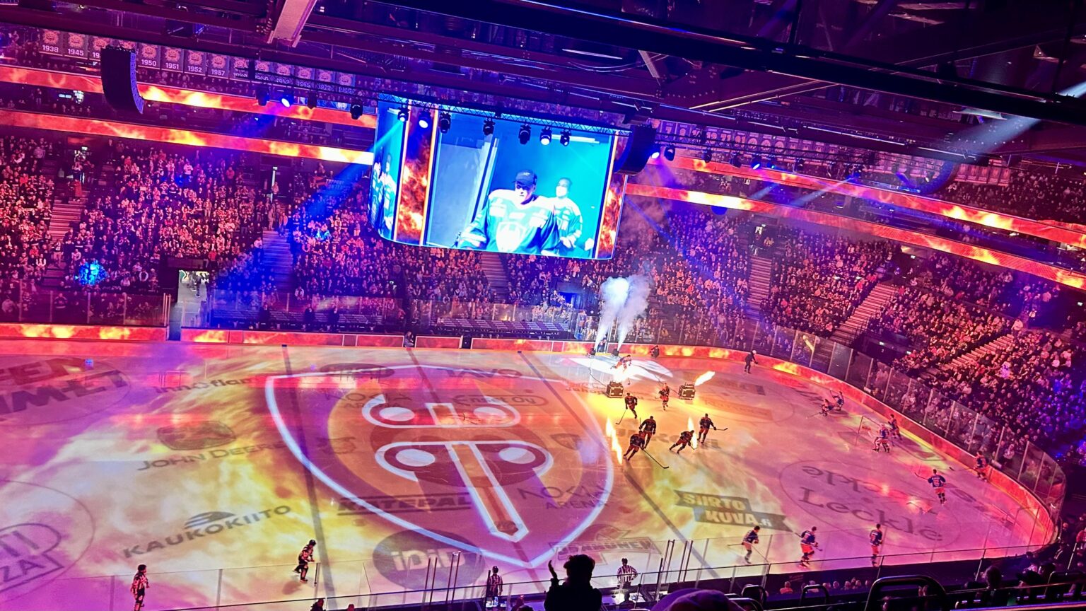 Not he best game ever but the ice projection pyrotechnics and all are impressive