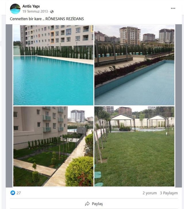 Defense of the contractor of Rönesans Residence, which killed 269 people in the February 6 earthquakes: "We have never sold the residence as 'a corner of heaven'. I believe that the building I built is of high quality."