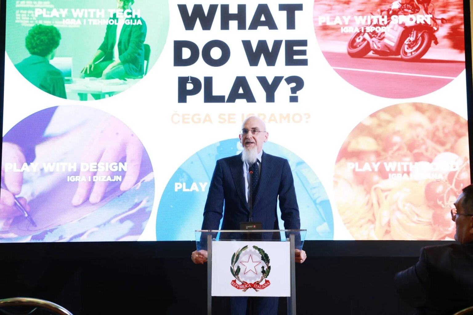 Ambassador Gori inaugurates the Italian Creativity Festival “Play with IT” – Serbian Monitor