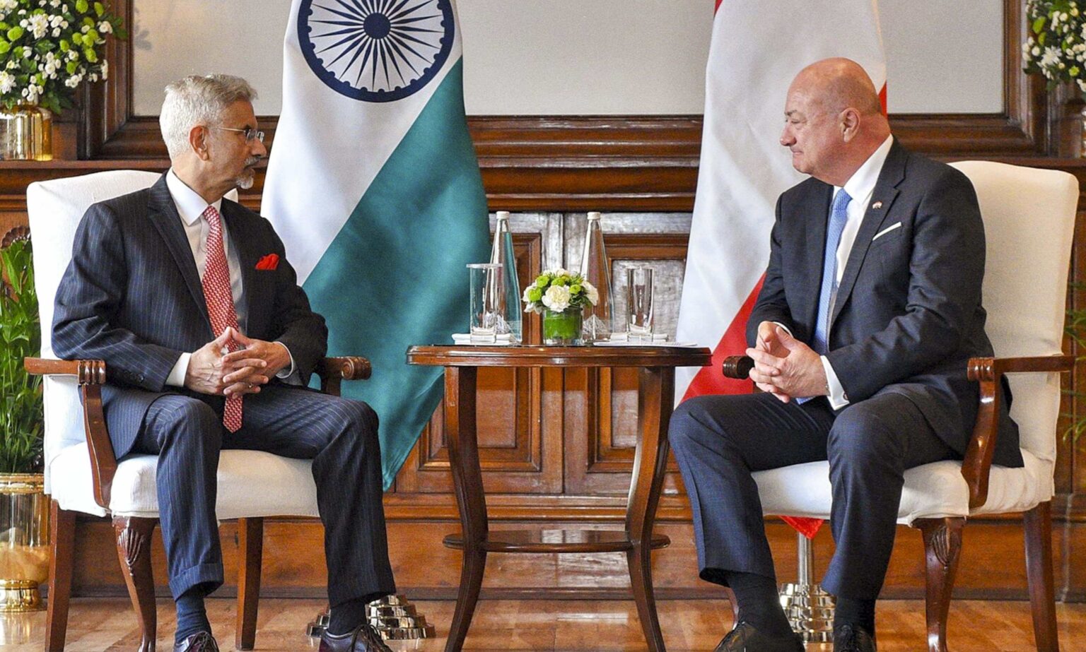 Jaishankar meets Austrian Chancellor Stocker