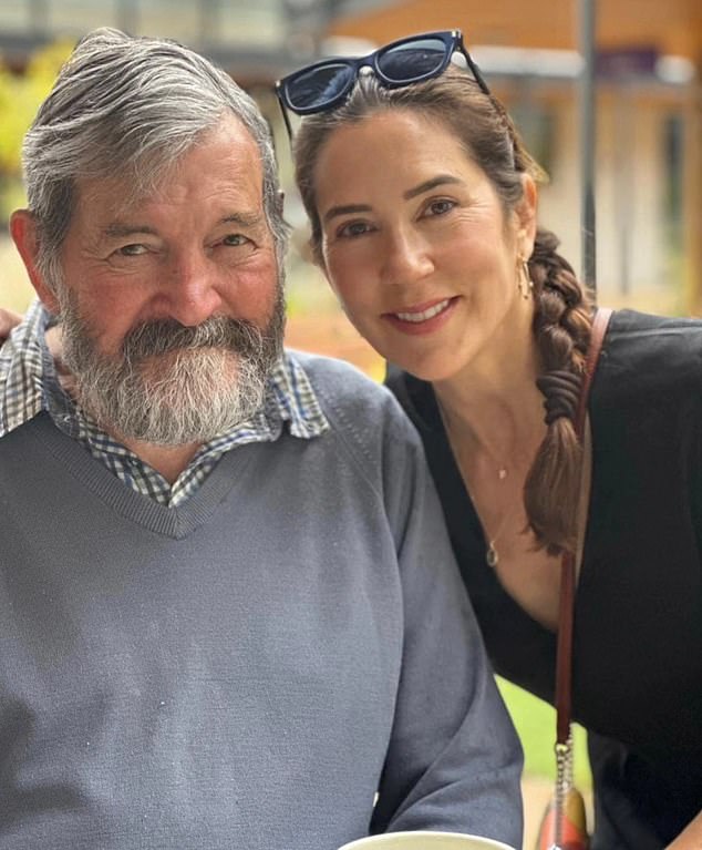 Queen Mary of Denmark thanked her supporters for their well wishes following the death of her father Professor John Dalgleish Donaldson