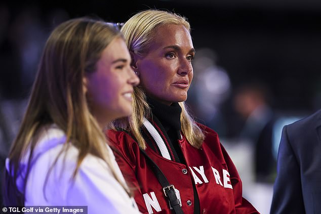 Woods has been dating Vanessa, the ex-wife of Donald Trump Jr, for around 18 months