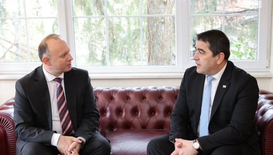 Shalva Papuashvili Met with the President of the Assembly of the Republic of North Macedonia