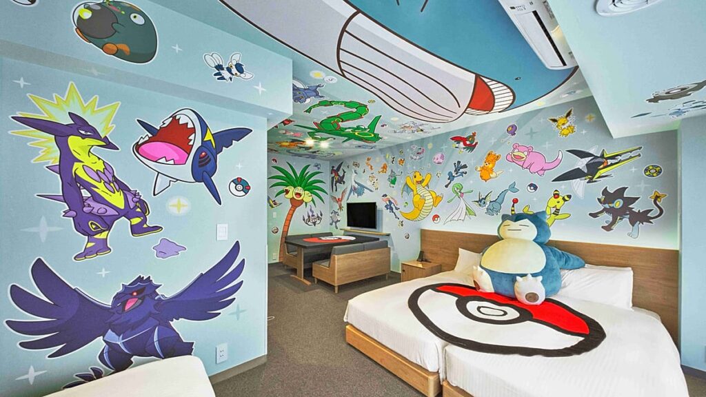 Gotta stay in ‘em all: Japan hotel brand expands Pokémon room range