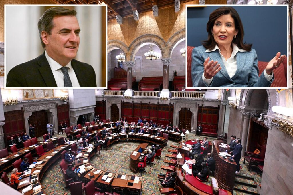 Top NY Dem waves off overdue state budget as business as usual under Hochul