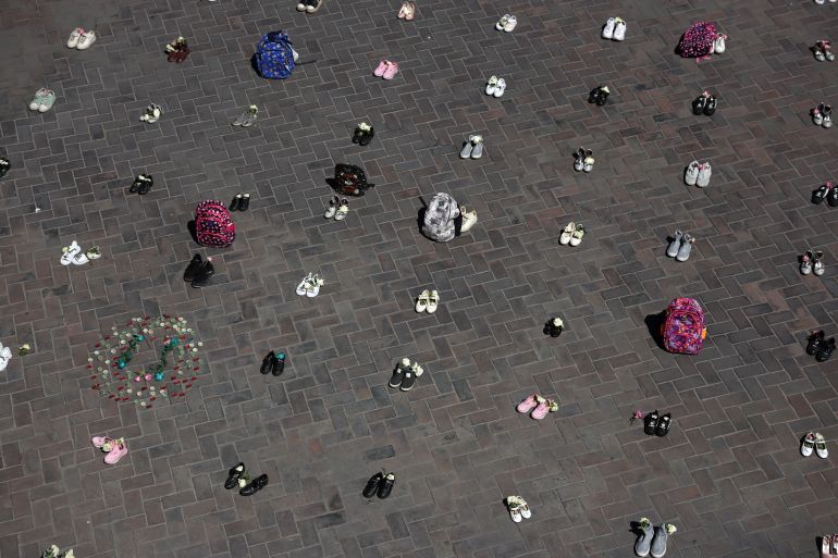 Photos: Memorial of Minab schoolgirls killed in US airstrike in Tehran