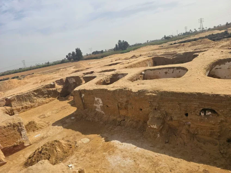 Ancient monastic complex uncovered in Egypt's Nile Delta