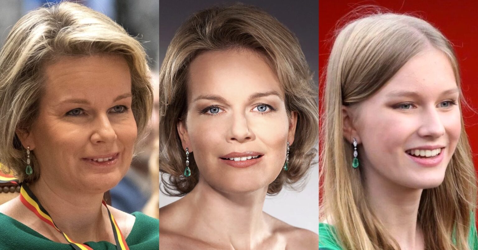 Queen Mathilde’s Emerald Earrings | The Royal Watcher Queen Mathilde’s Emerald Earrings | The Royal Watcher