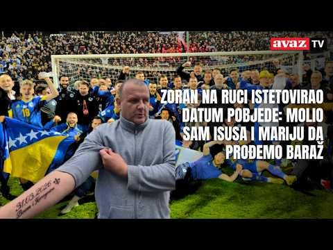 Zoran tattooed the date of the victory on his arm: I begged Jesus and Mary to pass the barrage