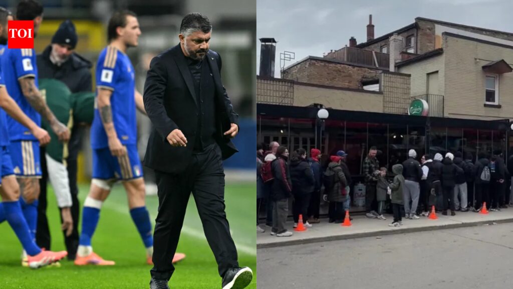 Italy fans rush to swap shirts after Bosnia heartbreak as Gennaro Gattuso resigns and Canada Soccer seizes moment | International Sports News