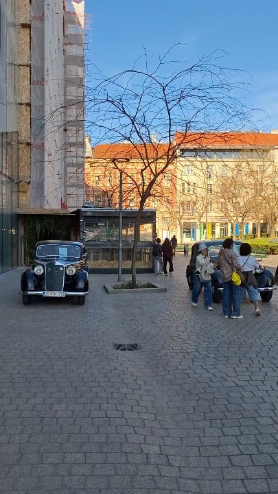 This year's first gathering of old-timers begins at the European Square in Zagreb