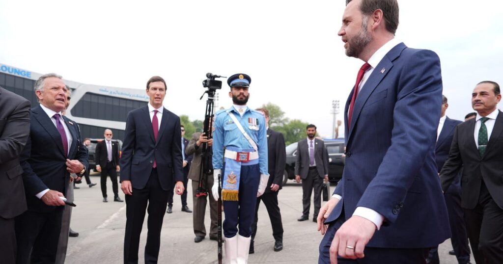 Iran war latest: Vance arrives in Pakistan for ceasefire talks