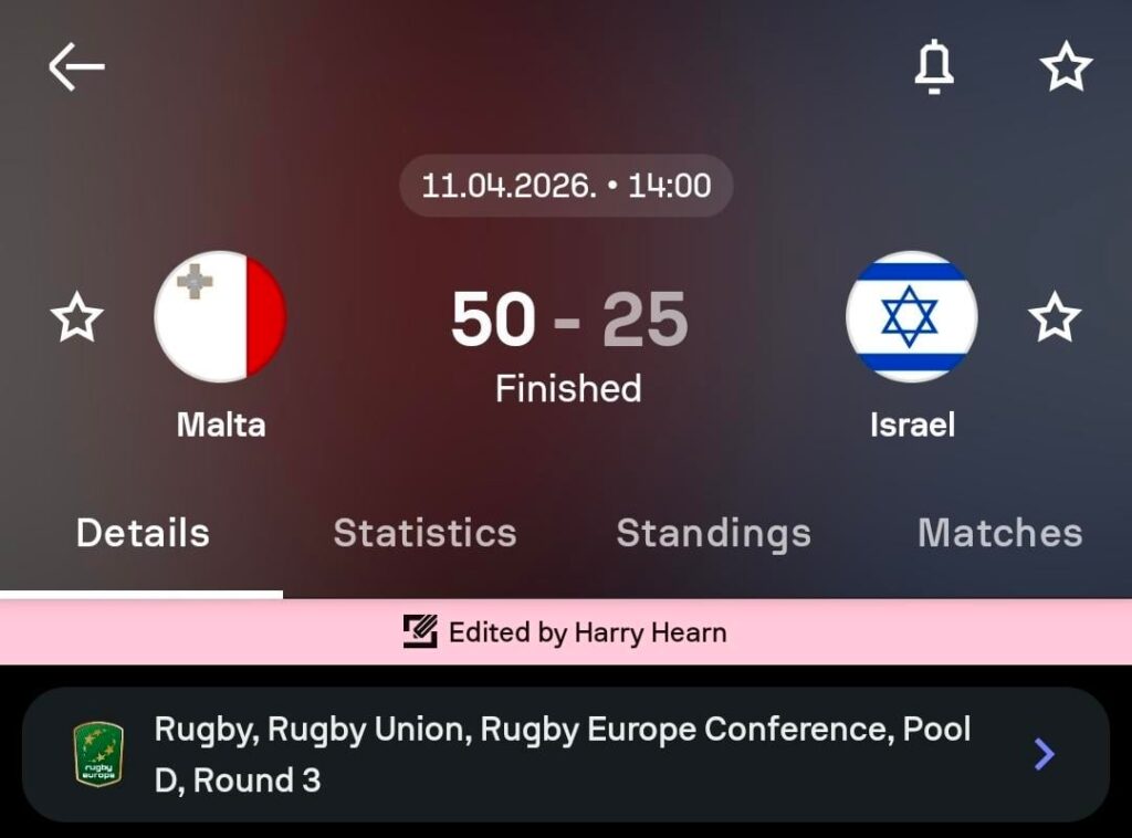 Hell of a Win for the National Rugby Team