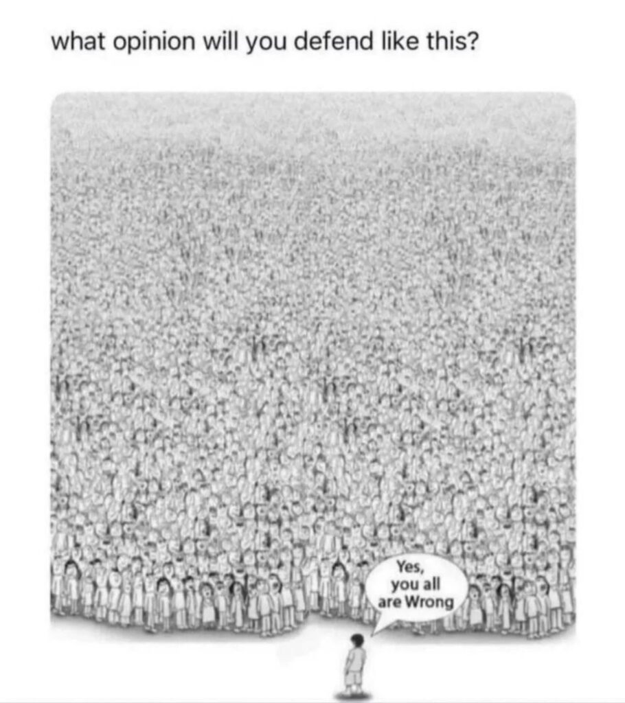 What opinion of Armenia would you defend like this: