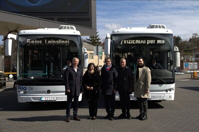 TEMSA delivers 15 electric buses to Lithuania, strengthening its European footprint | Corporate TEMSA delivers 15 electric buses to Lithuania, strengthening its European footprint (PRNewsfoto/TEMSA)