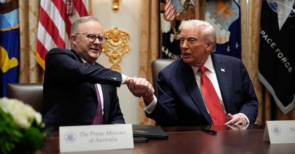 Albanese bats away Trump's latest spray about Australia