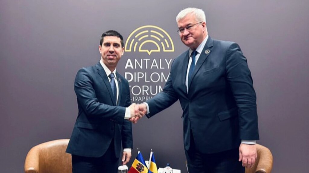 Ukrainian foreign minister discusses meeting with his Moldovan counterpart