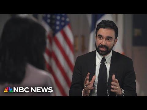 NBC News - Excellent Mayor Mamdani Interview Covering Affordability, Trump, Trust, and NYC’s Enduring Strengths: Diversity, Community, and Creativity (among other things…)