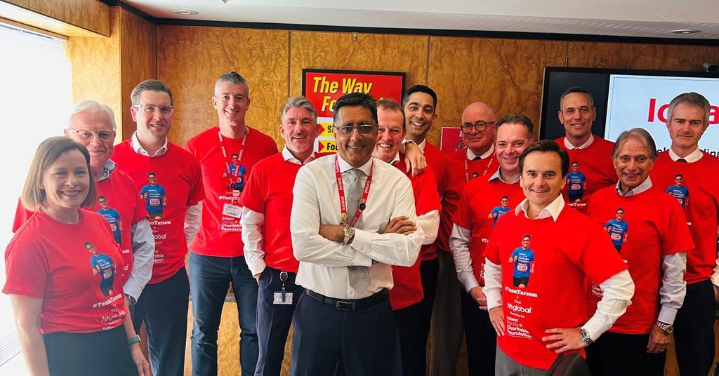 Iceland CEO Tarsem Dhaliwal running London Marathon Iceland CEO Tarsem Dhaliwal running London Marathon