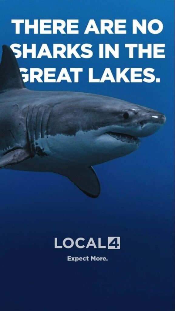 Sharks in the Great Lakes? Science says no