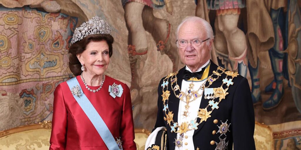 Queen Silvia of Sweden Dazzles in Spectacular Brazilian Tiara for Husband King Carl Gustaf’s 80th Birthday Dinner Town & Country