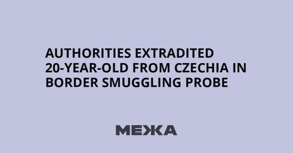 Authorities extradited 20-year-old from Czechia in border smuggling probe | Ukraine news