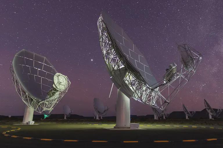 A natural “space laser” traveled 8 billion years to reach us