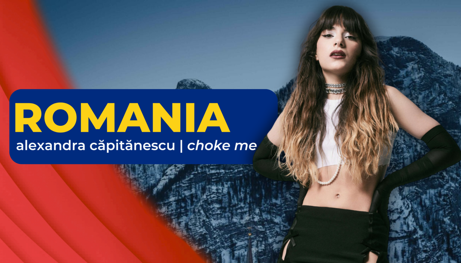Meet Romania's Alexandra Căpitănescu and her song Choke Me!