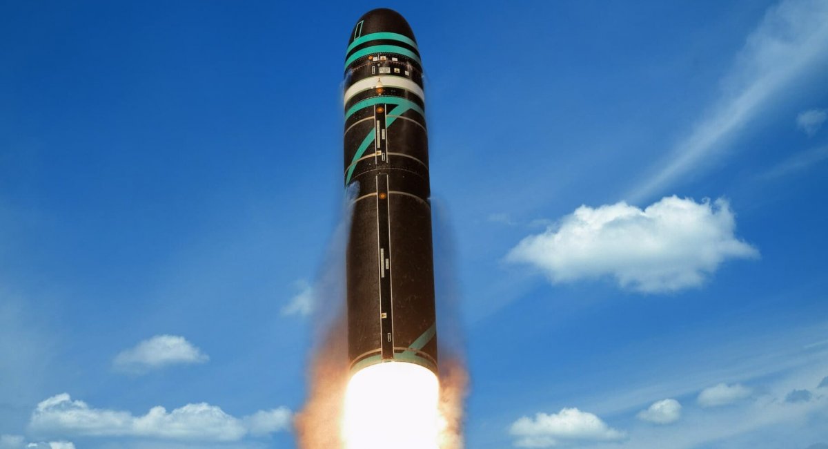 French M51 ballistic missile launch