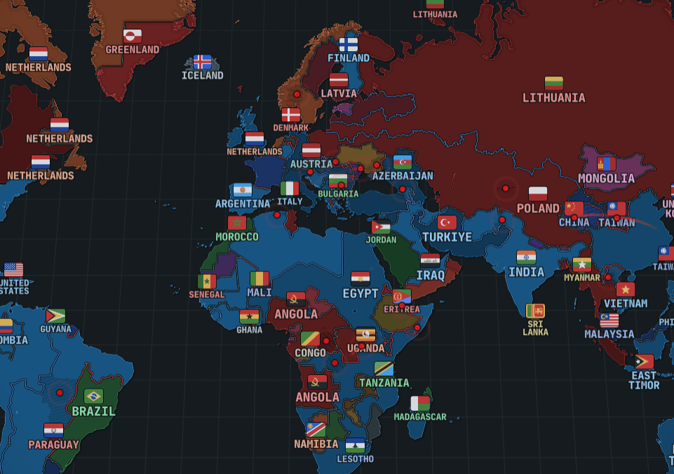 Help me grow the Swedish community in this little geopolitical war game!