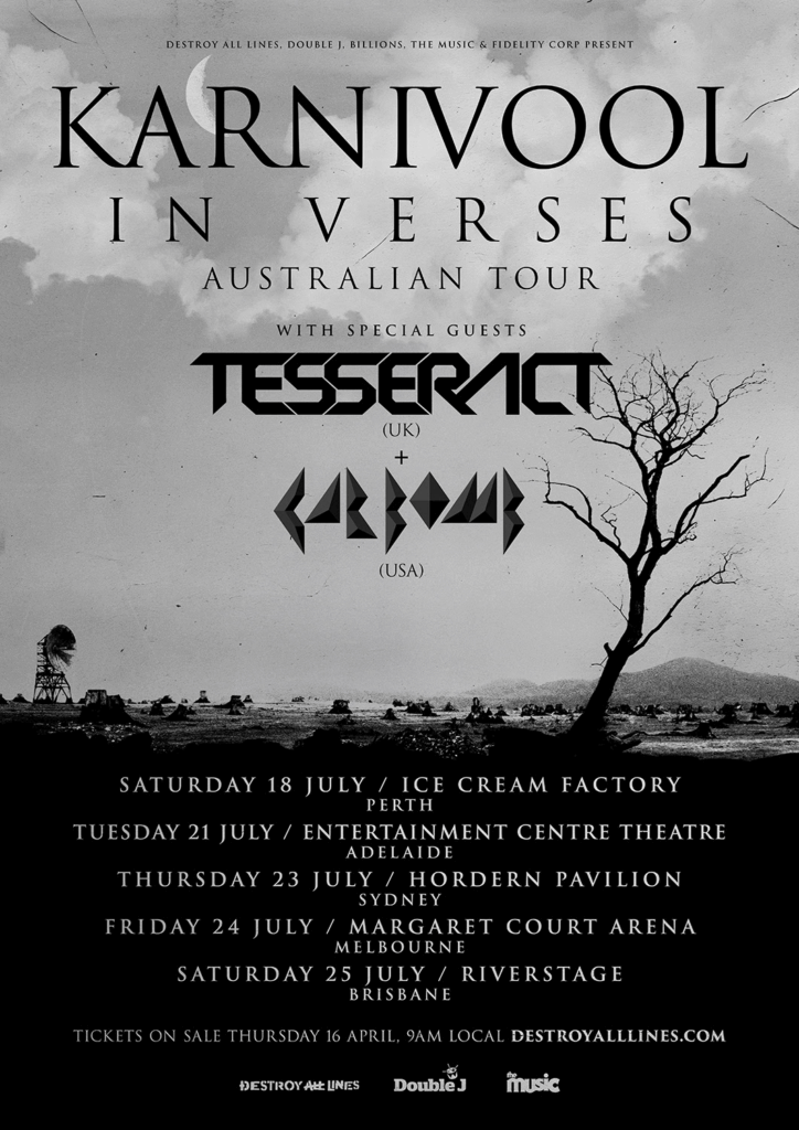 MASSSSSSIVE Vooligan Tour with TesseracT and Car Bomb July 25 Riverstage!
