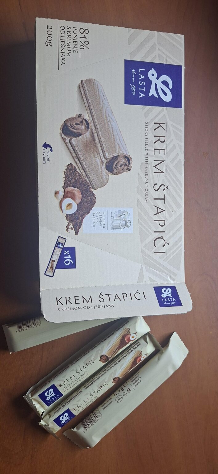 New packages of cookies