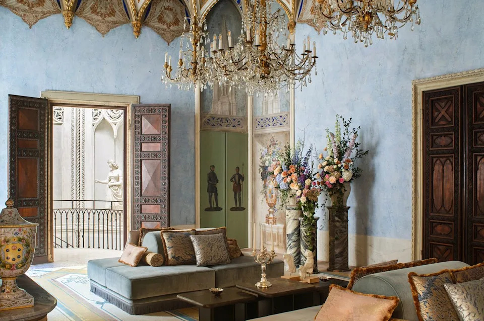 The Sala della Cultura.Credit: Giulio Ghirardi/Orient Express Venezia