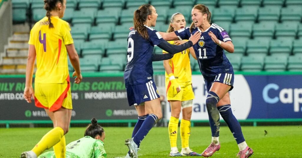 Hibs striker scores late against Belgium but admits her ‘frustration’ Hibs striker scores late against Belgium but admits her 'frustration'
