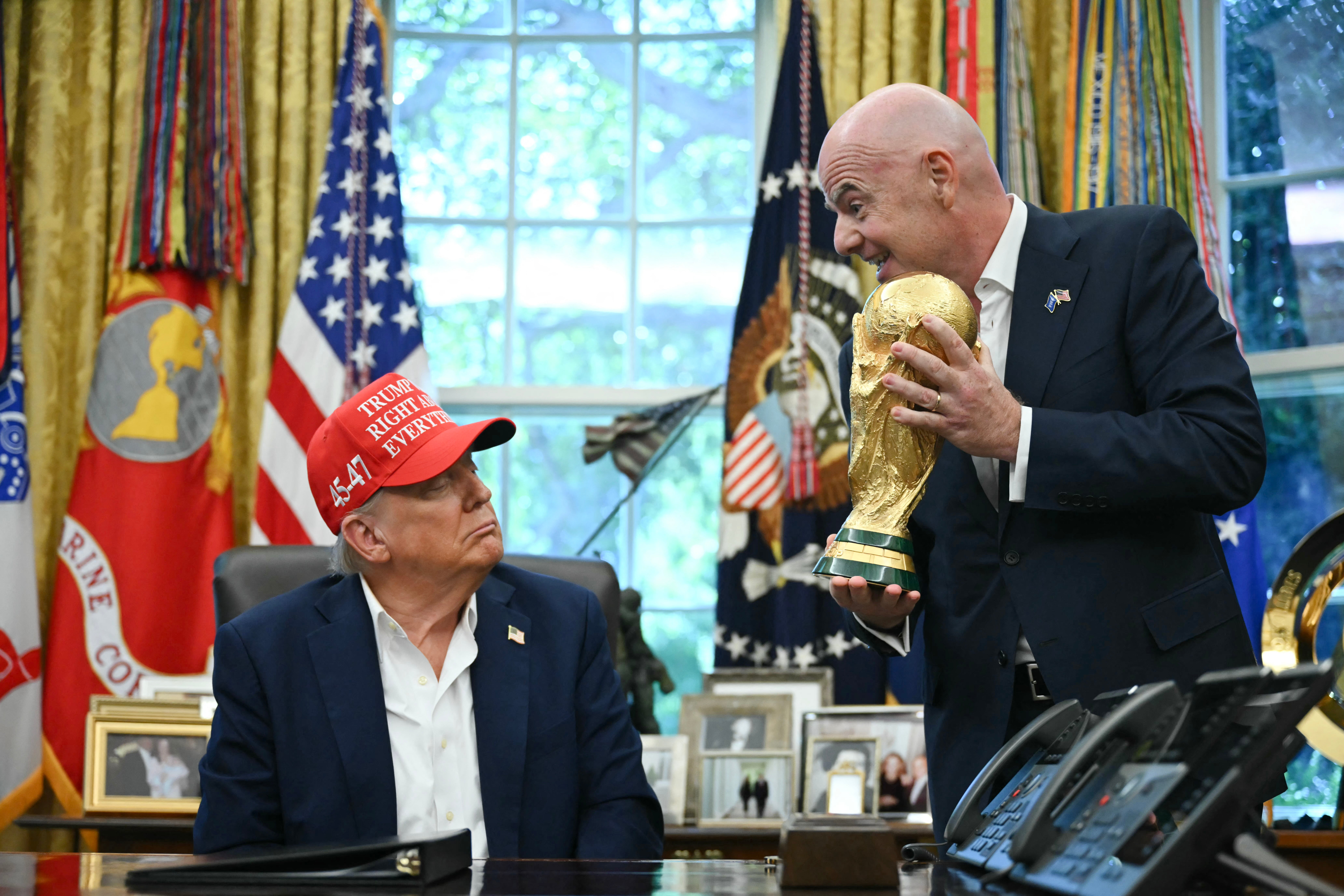 Donald Trump’s envoy has suggested replacing Iran with Italy at the World Cup