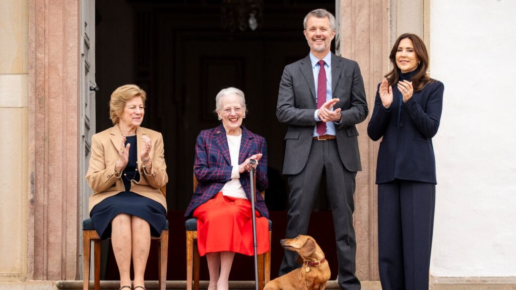 Queen Mary of Denmark puts a spin on mourning attire as she steps out for the first time following the death of her father