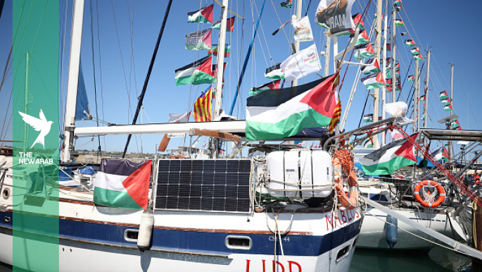 Global aid fleet sets sail from Italy to break Gaza siege Global aid fleet sets sail from Italy to break Gaza siege