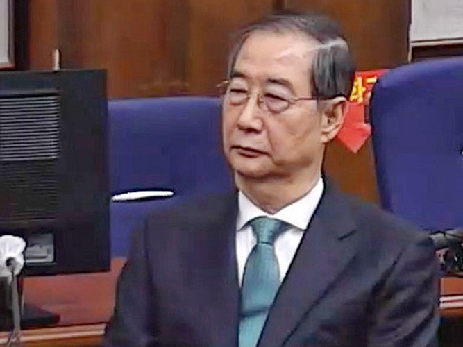 Prosecutors Seek 23-Year Prison Term for Ex-Prime Minister Han in Appeals Trial