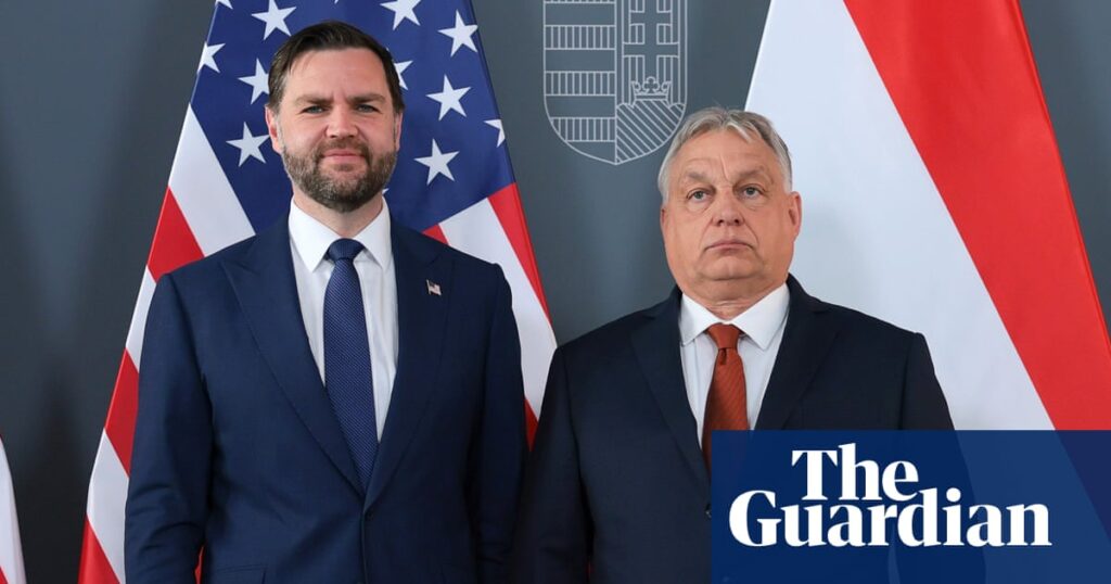 JD Vance accuses EU of ‘interference’ as he visits Hungary to help Orbán win election | Hungary