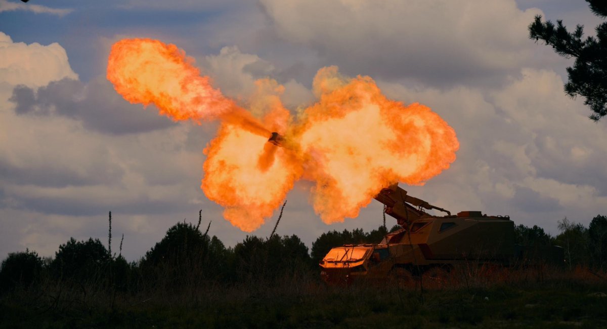 The DITA self-propelled howitzer / Photo credit: National Guard of Ukraine
