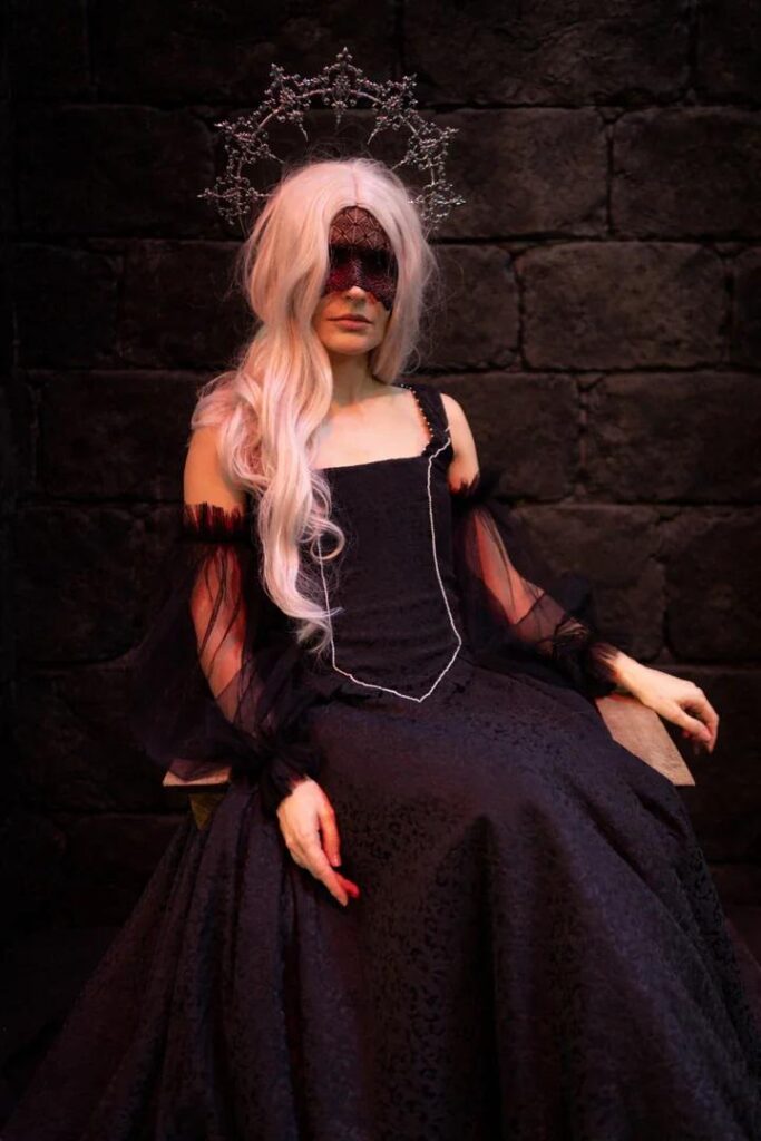 Polish cosplay - female Despotic Tyrant from the Dominion of Darkness game