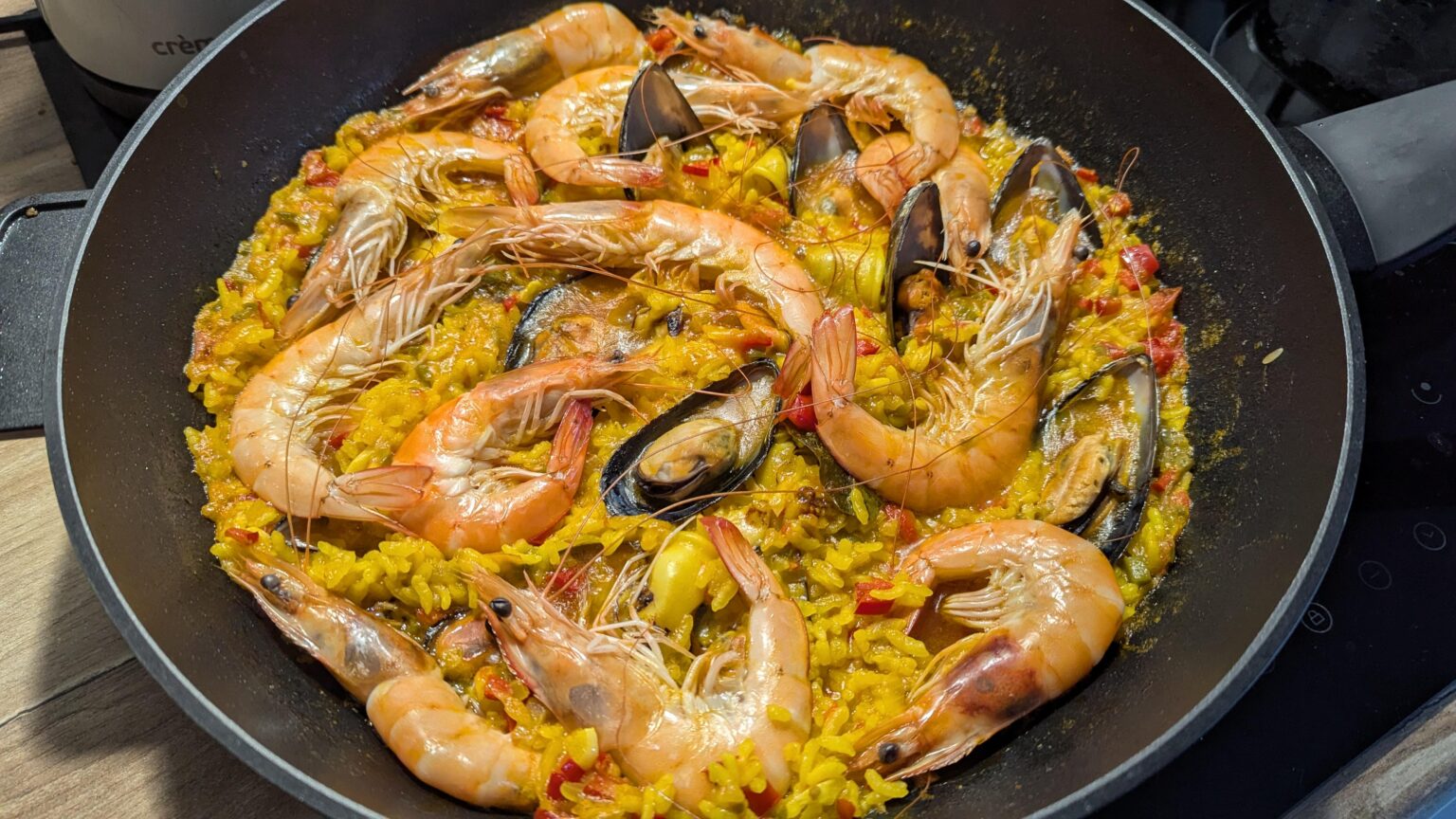 My Spanish partner made this masterpiece! I love it