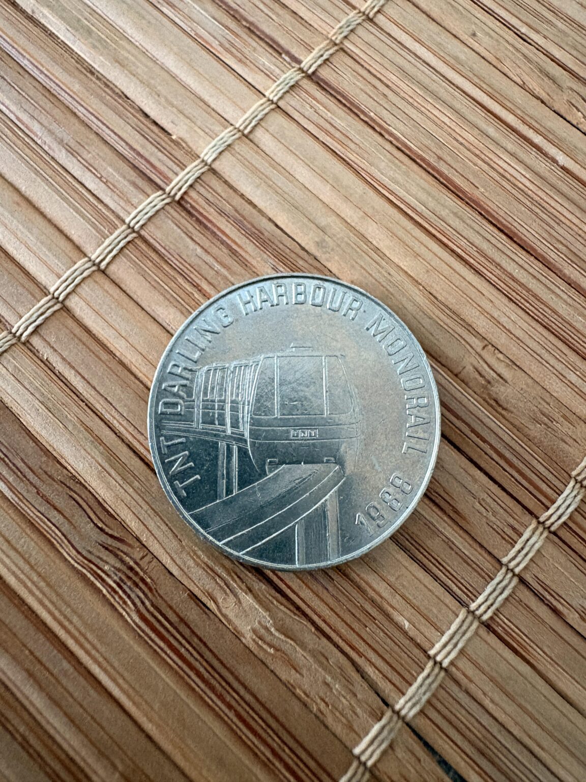 1988 Monorail Token