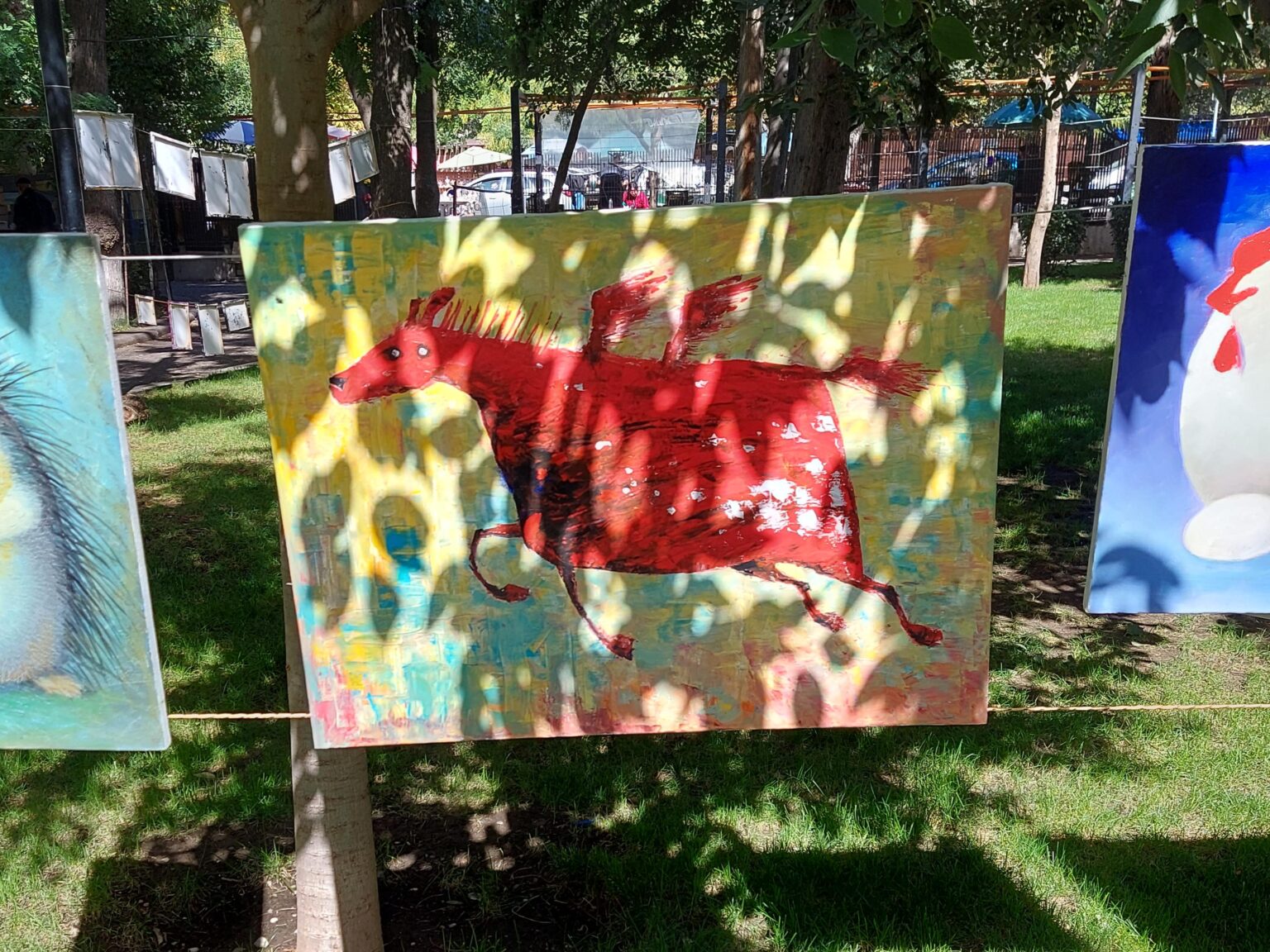 Help! Identifying an artist from the Painter's Market at the Dry Bridge in Tbilisi