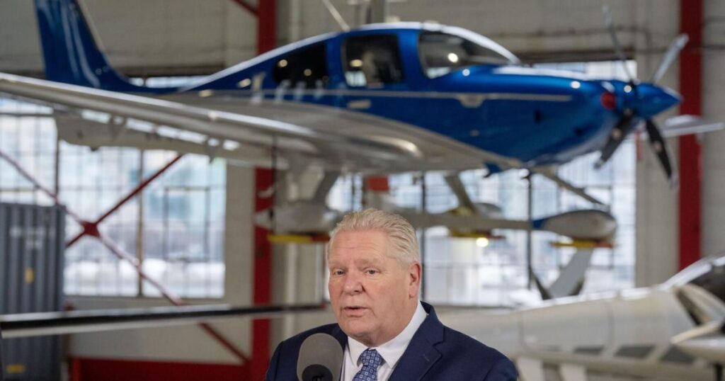 Éric Blais: Doug Ford’s private plane flip-flop is proof he’s lost his grip on his man-of-the-people brand